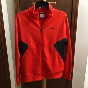 Nike Boy’s Orange Zip Up Jacket